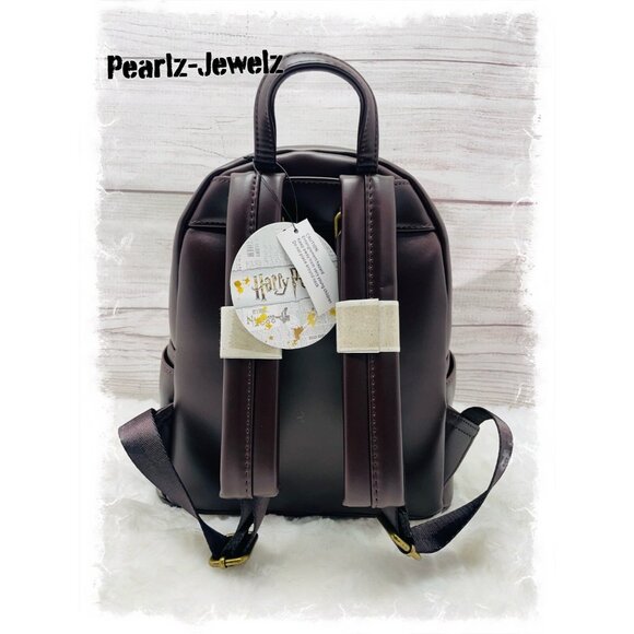 express mini backpack Harry Potter Backpack, 9 Inch | Platform 9-3/4 Hogwarts Small Travel Bag for Men and Women, Adjustable Straps, Burgundy Perfect for on Cute black mini backpack from